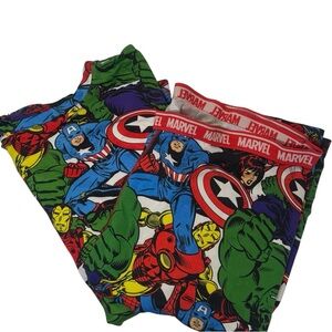 Marvel Kids Pajama Set - Red, Green, Blue